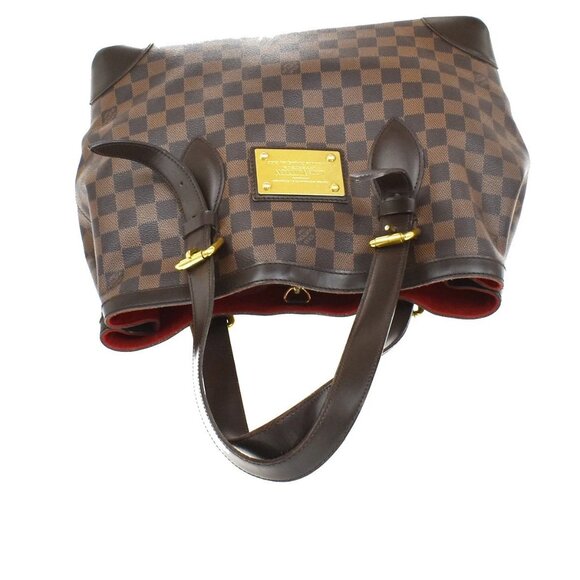 LOUIS VUITLOUIS VUITTON Hampstead MM Shoulder Bag Damier Leather N51204 70KB254 - Picture 5 of 16